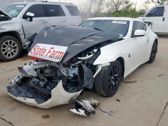 JN1AZ4EH7GM934744 - 2016 NISSAN 370Z BASE WHITE photo 2