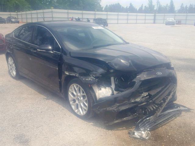 3FA6P0K97ER107111 - 2014 FORD FUSION TIT BLACK photo 1