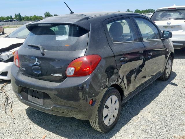 ML32A3HJ6FH044862 - 2015 MITSUBISHI MIRAGE DE BLACK photo 4