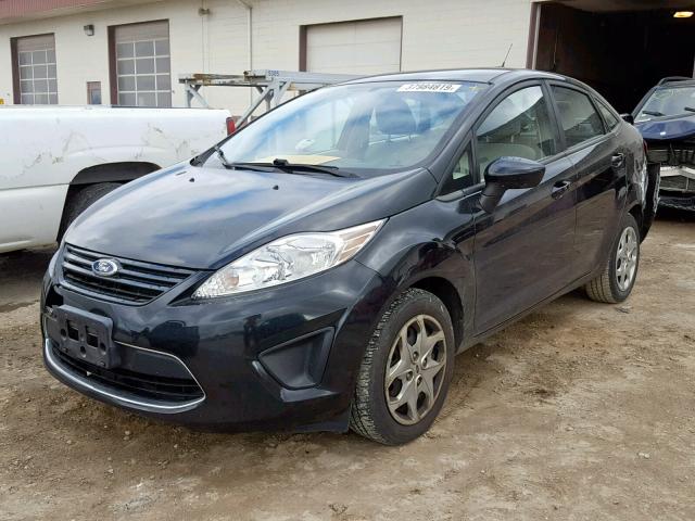 3FADP4AJ0BM118874 - 2011 FORD FIESTA S BLACK photo 2