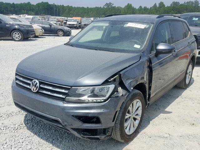 3VV1B7AX4JM112044 - 2018 VOLKSWAGEN TIGUAN S GRAY photo 2