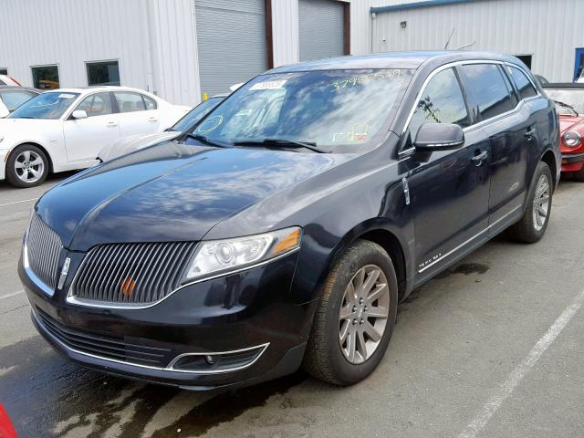 2LMHJ5NKXDBL57438 - 2013 LINCOLN MKT BLACK photo 2