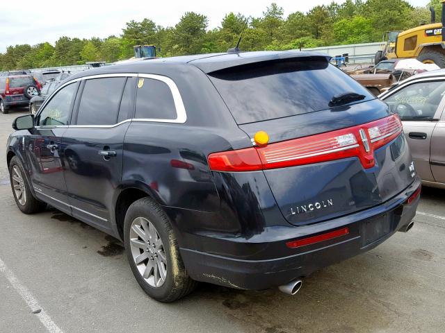 2LMHJ5NKXDBL57438 - 2013 LINCOLN MKT BLACK photo 3