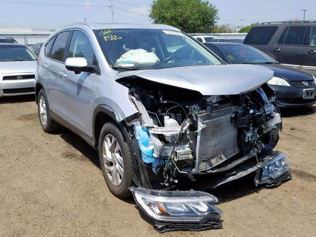 2HKRM3H73FH543563 - 2015 HONDA CR-V EXL SILVER photo 1