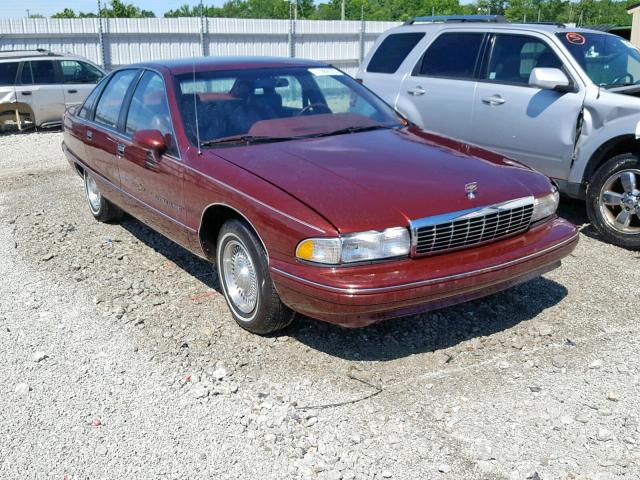 1G1BN53E2MW187512 - 1991 CHEVROLET CAPRICE CL MAROON photo 1