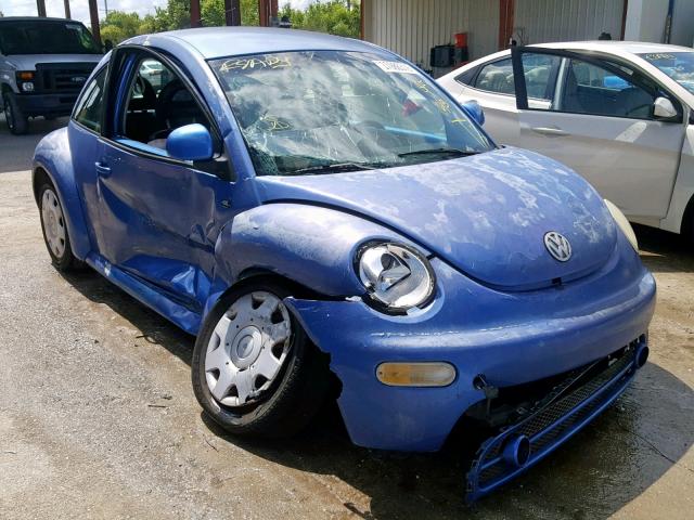 3VWCC21C6YM457846 - 2000 VOLKSWAGEN NEW BEETLE Mavi foto 1