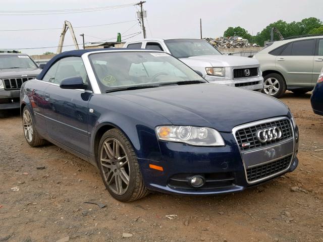 WAUDF48HX9K009725 - 2009 AUDI A4 2.0T CA BLUE photo 1