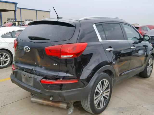 KNDPC3AC5G7829826 - 2016 KIA SPORTAGE E BLACK photo 4