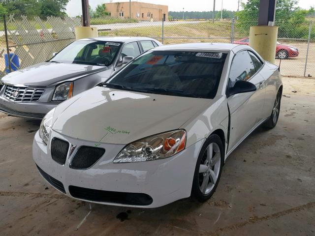 1G2ZH361574140196 - 2007 PONTIAC G6 GT WHITE photo 2