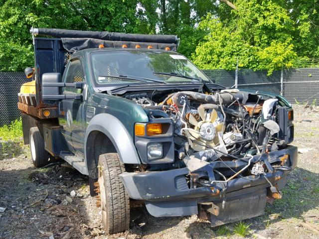 1FDAF57Y58EC58584 - 2008 FORD F550 SUPER GREEN photo 1