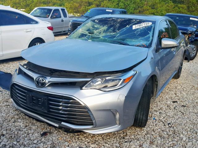 4T1BK1EB1JU266250 - 2018 TOYOTA AVALON XLE SILVER photo 2