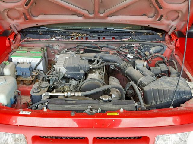 2CNBE1864W6924851 - 1998 CHEVROLET TRACKER RED photo 7