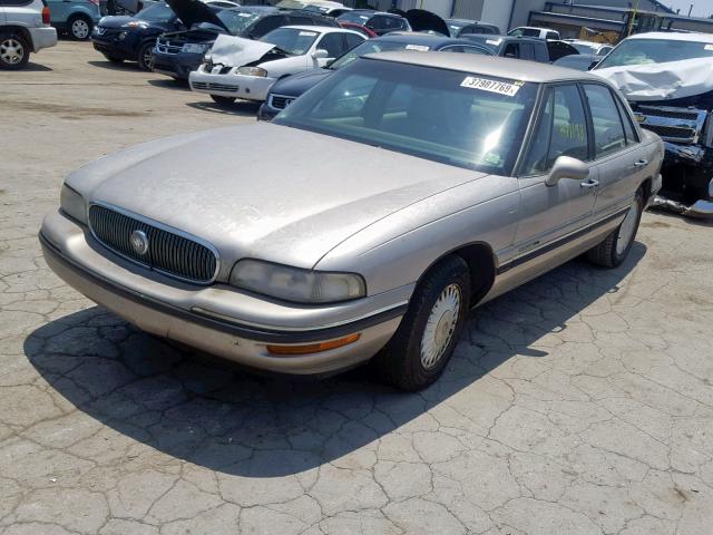 1G4HP52K8VH613238 - 1997 BUICK LESABRE CU GOLD photo 2