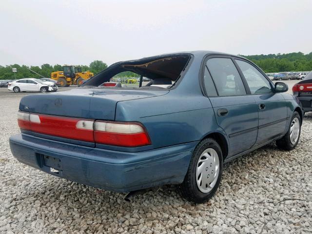 1NXBB02E5TZ377797 - 1996 TOYOTA COROLLA DX GREEN photo 4