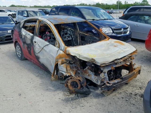 KMHCT4AE1DU586255 - 2013 HYUNDAI ACCENT GLS BURN photo 1