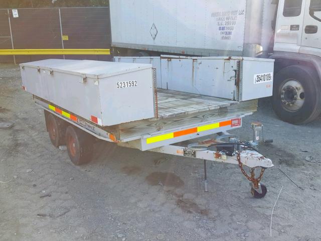16MD11029LD016449 - 1989 TRAIL KING TRAILER GRAY photo 1