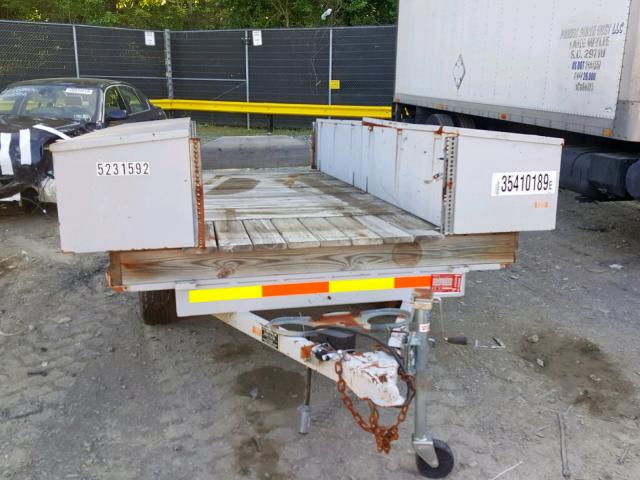 16MD11029LD016449 - 1989 TRAIL KING TRAILER GRAY photo 2
