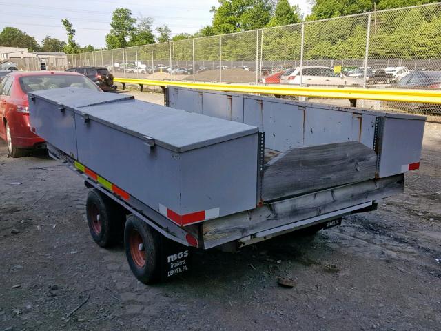 16MD11029LD016449 - 1989 TRAIL KING TRAILER GRAY photo 4
