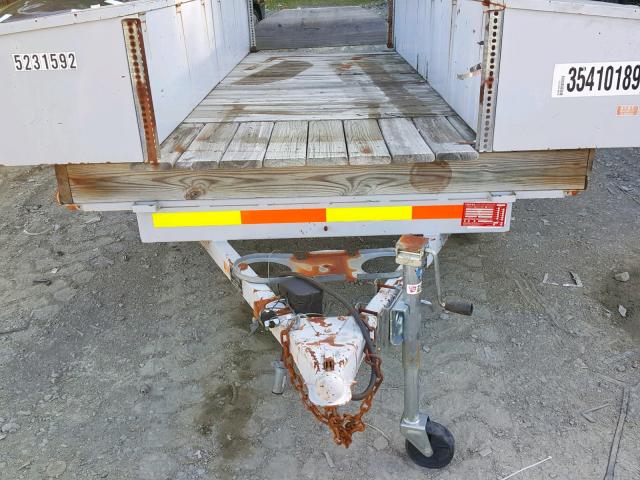 16MD11029LD016449 - 1989 TRAIL KING TRAILER GRAY photo 8