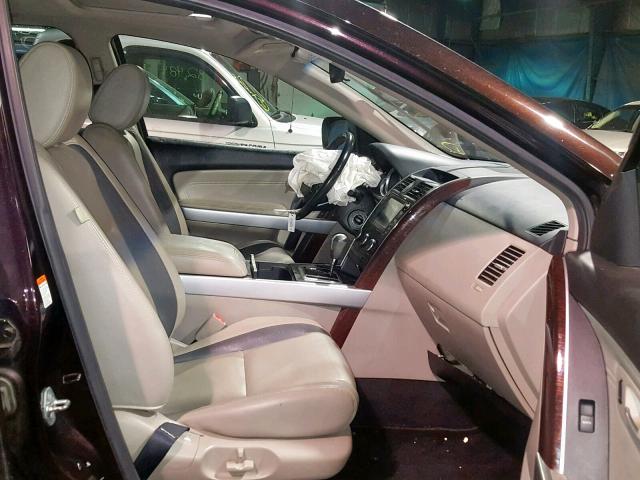 JM3TB38A180148425 - 2008 MAZDA CX-9 BURGUNDY photo 5