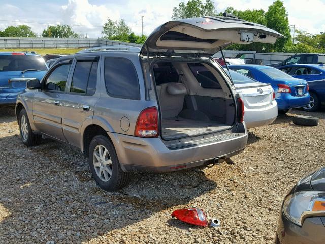 5GADT13S562352582 - 2006 BUICK RAINIER CX GRAY photo 3