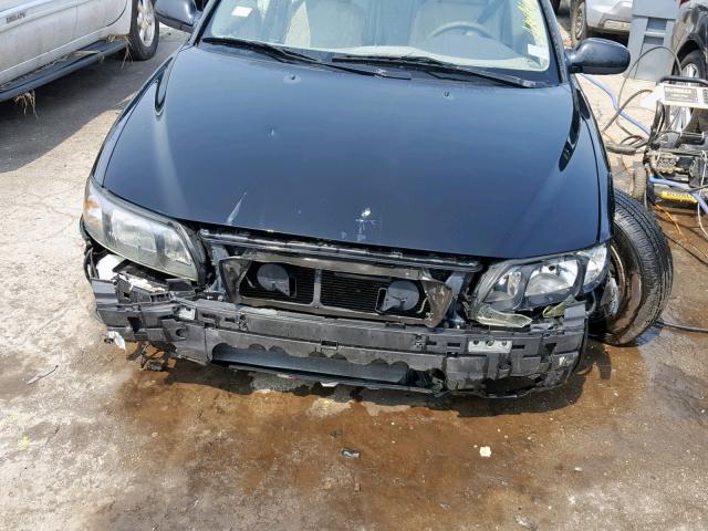 YV1RS61R312077608 - 2001 VOLVO S60 BLACK photo 9