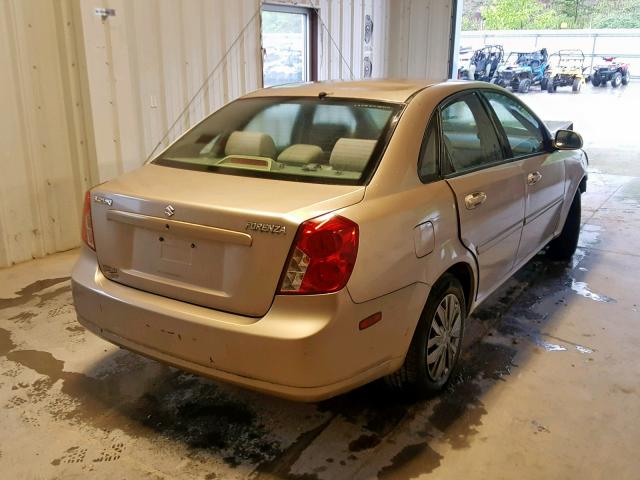 KL5JD56Z46K458493 - 2006 SUZUKI FORENZA GOLD photo 4