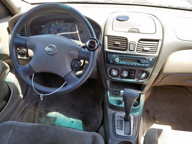 3N1CB51A23L558129 - 2003 NISSAN SENTRA GXE WHITE photo 9