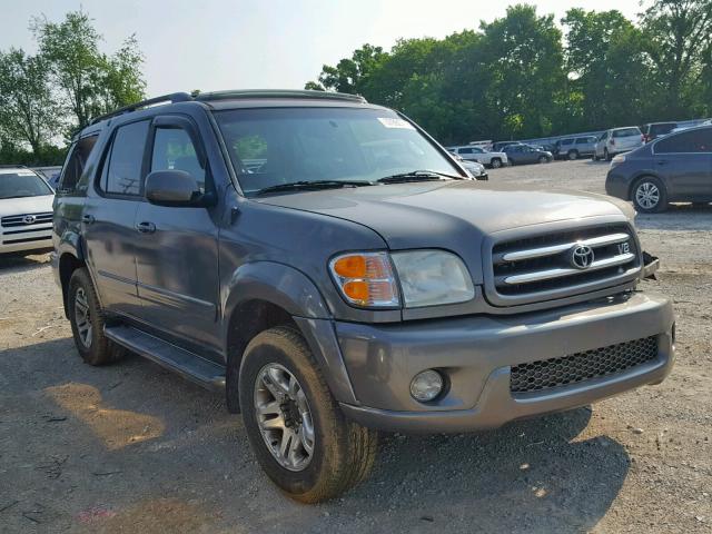 5TDBT48A13S153721 - 2003 TOYOTA SEQUOIA LI GRAY photo 1