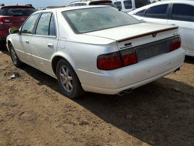 1G6KS54Y43U248753 - 2003 CADILLAC SEVILLE SL WHITE photo 3