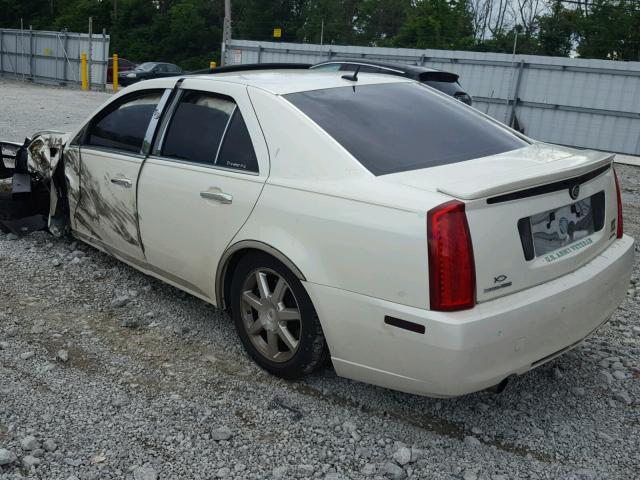 1G6DD67V280185080 - 2008 CADILLAC STS WHITE photo 3