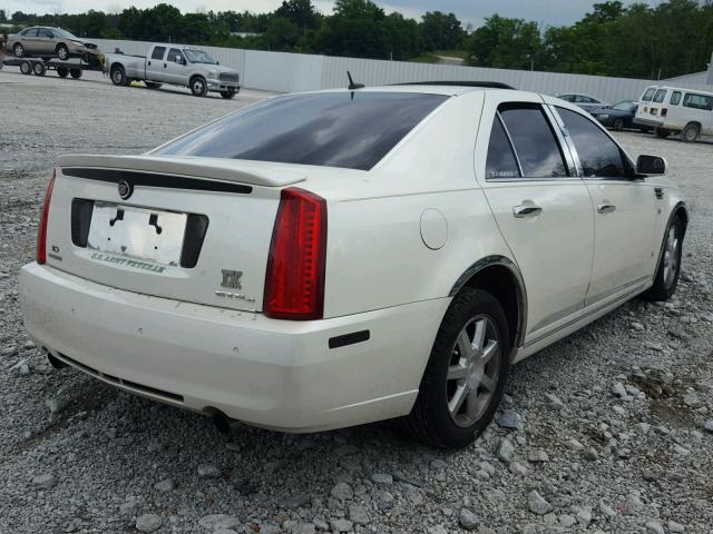 1G6DD67V280185080 - 2008 CADILLAC STS WHITE photo 4