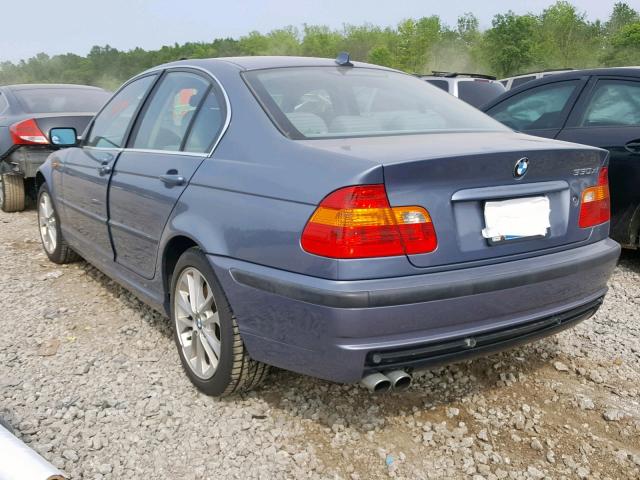 WBAEW53434PN32661 - 2004 BMW 330 XI BLUE photo 3