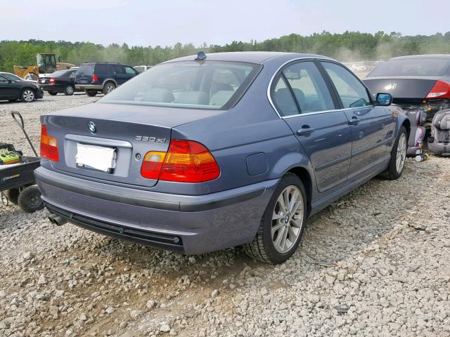 WBAEW53434PN32661 - 2004 BMW 330 XI BLUE photo 4