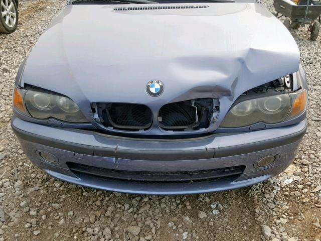 WBAEW53434PN32661 - 2004 BMW 330 XI BLUE photo 7