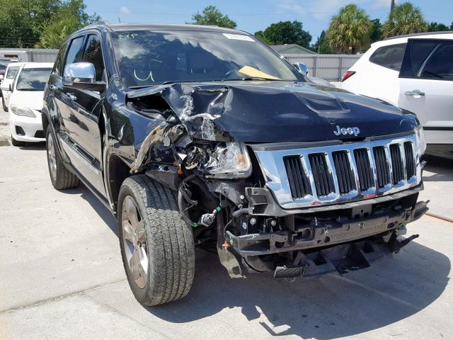 1J4RR5GT4BC642291 - 2011 JEEP GRAND CHER BLACK photo 1