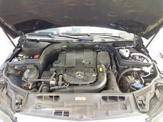 WDDGF4HB4DR248415 - 2013 MERCEDES-BENZ C 250 BLACK photo 7