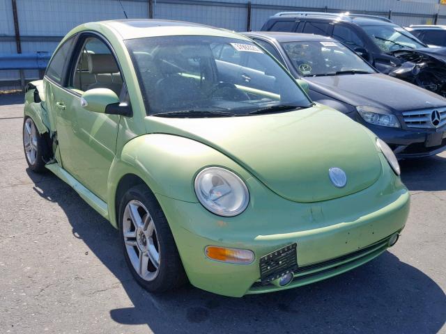 3VWCD31C75M411683 - 2005 VOLKSWAGEN NEW BEETLE Yaşıl foto 1