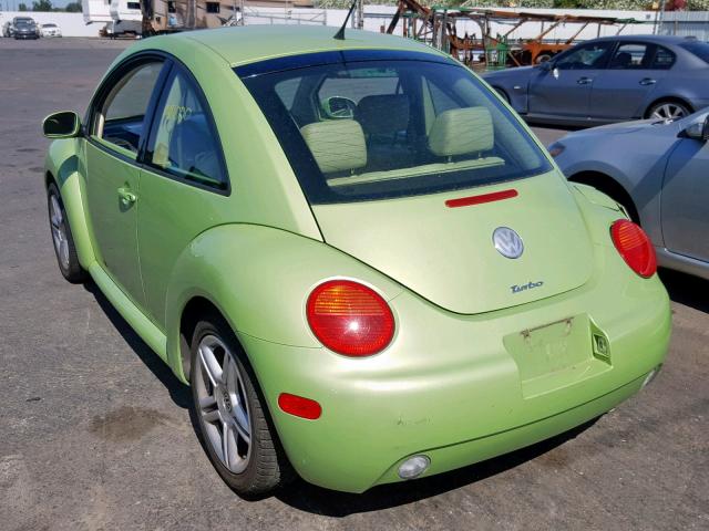 3VWCD31C75M411683 - 2005 VOLKSWAGEN NEW BEETLE Yaşıl foto 3