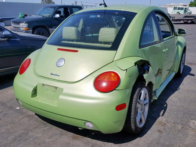 3VWCD31C75M411683 - 2005 VOLKSWAGEN NEW BEETLE Yaşıl foto 4
