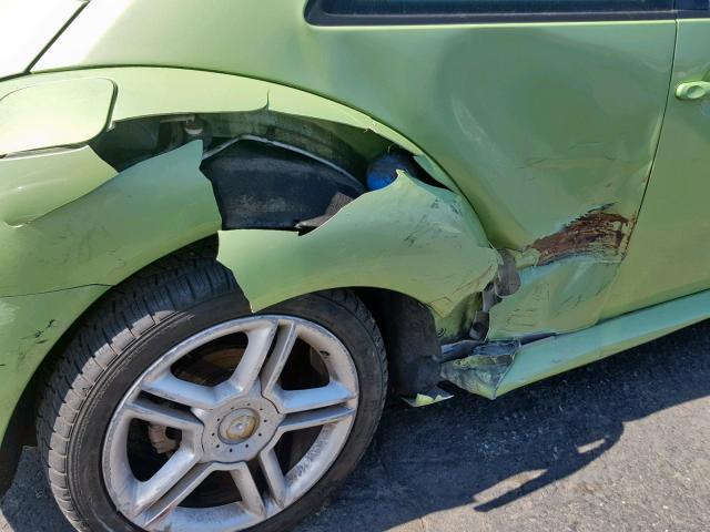 3VWCD31C75M411683 - 2005 VOLKSWAGEN NEW BEETLE Yaşıl foto 9