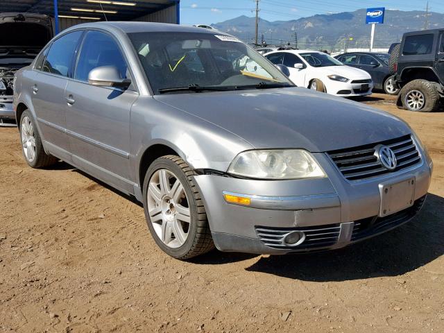 WVWAD63B95P029018 - 2005 VOLKSWAGEN PASSAT GLS GRAY photo 1