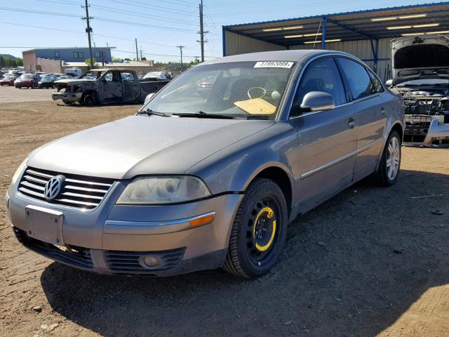 WVWAD63B95P029018 - 2005 VOLKSWAGEN PASSAT GLS GRAY photo 2