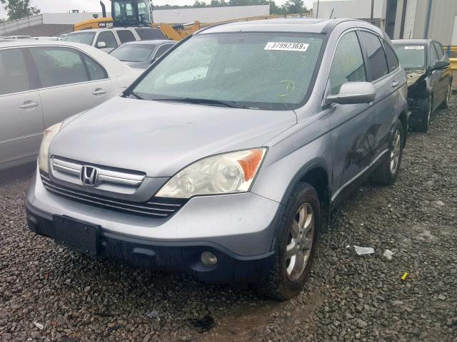 5J6RE48767L018670 - 2007 HONDA CR-V EXL BLUE photo 2