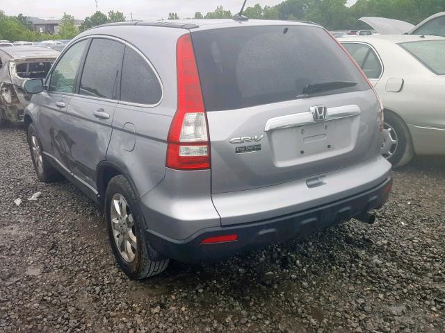 5J6RE48767L018670 - 2007 HONDA CR-V EXL BLUE photo 3