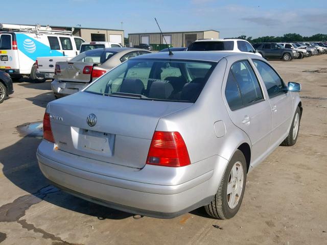 3VWSS29M31M049841 - 2001 VOLKSWAGEN JETTA GLS SILVER photo 4