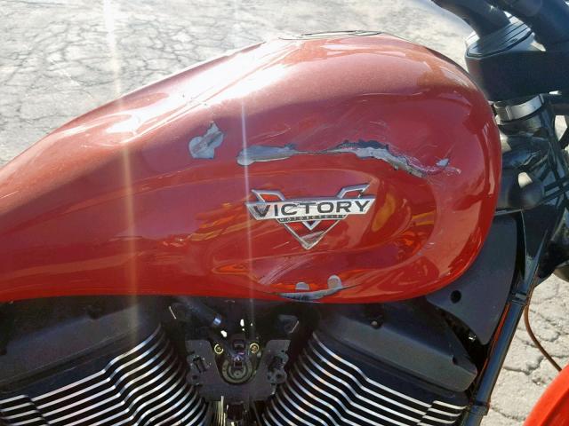 5VPGA36N2E3028423 - 2014 VICTORY MOTORCYCLES VEGAS 8-BA RED photo 9