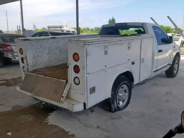3D7KA26D34G205718 - 2004 DODGE RAM 2500 S თეთრი ფოტო 4