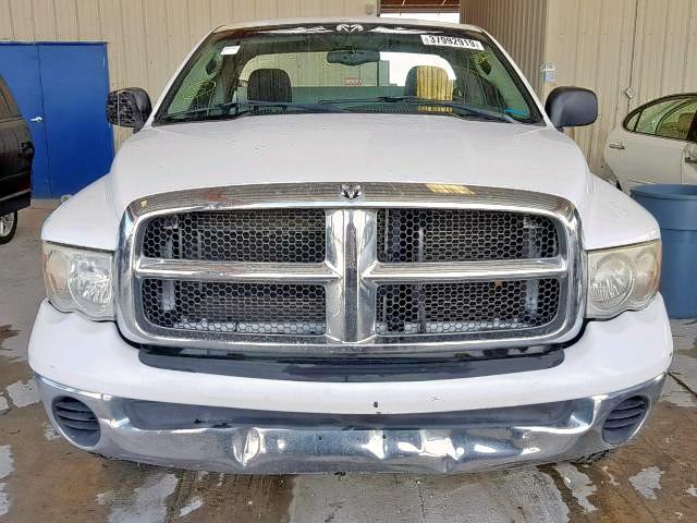 3D7KA26D34G205718 - 2004 DODGE RAM 2500 S თეთრი ფოტო 9