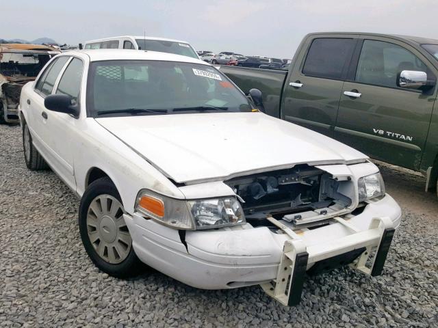 2FAHP71W96X140235 - 2006 FORD CROWN VICT WHITE photo 1